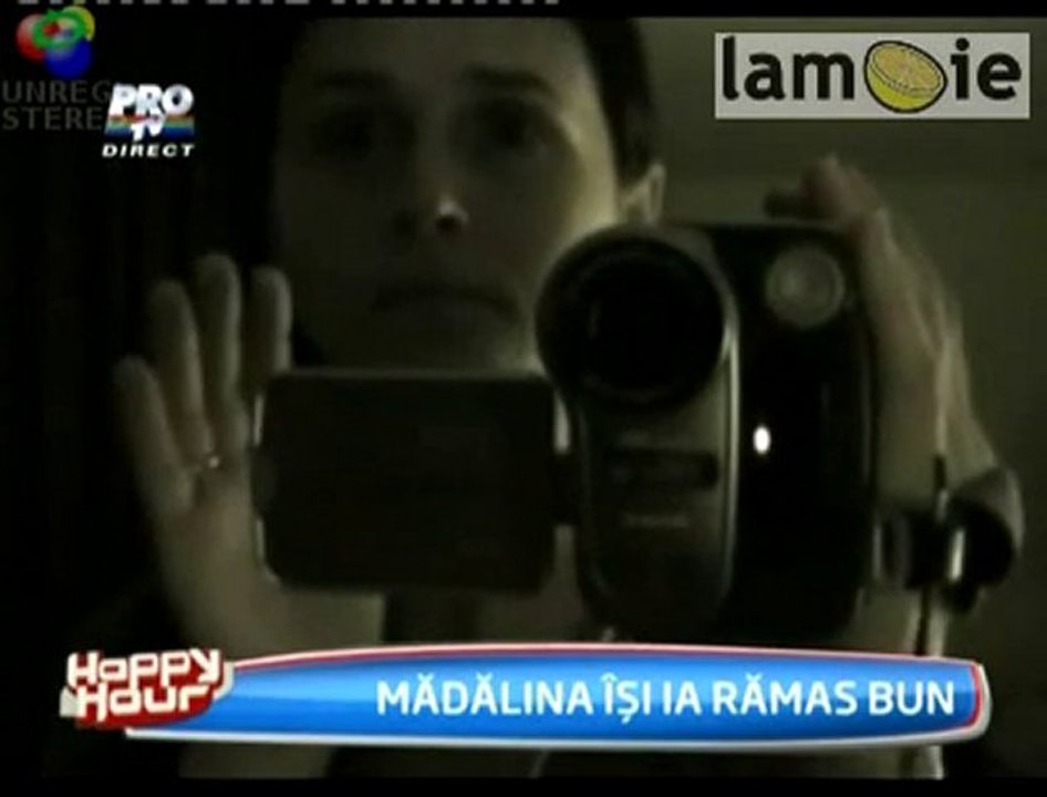 Madalina Manole, luandu-si adio  de la lume