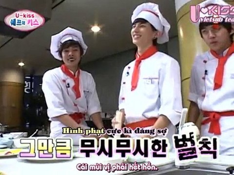 [Vietsub]100626 U-Kiss Chef's Kiss Ep5 ♥ 2/5