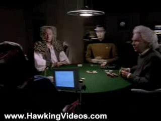 Professor Stephen Hawking in Start Trek