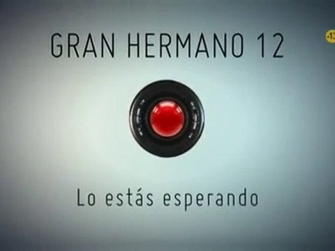 Cortinilla Telecinco / Gran Hermano 12 - Lo estás esperando