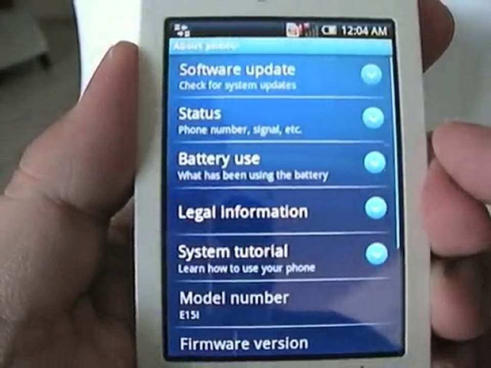 Unboxing Sony Ericsson Xperia X8