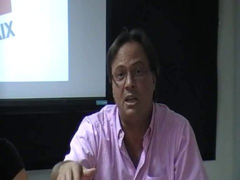 Presentació de la candidatura Des de baix. Josep Bel.