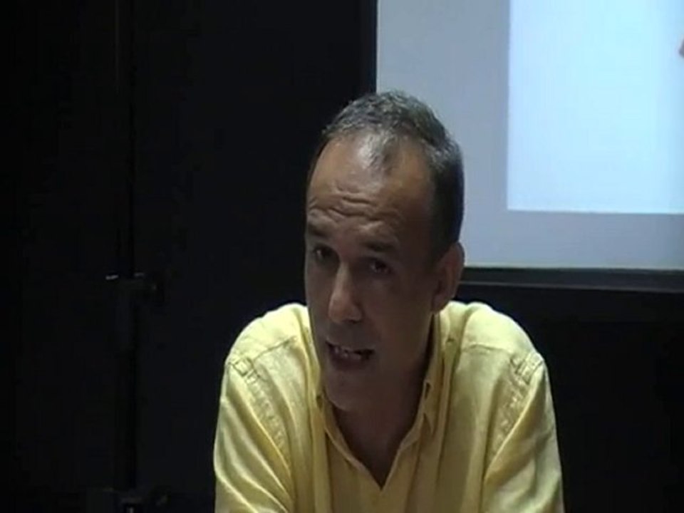 Presentació candidatura Des de Baix. Josep Lluís del Alcázar