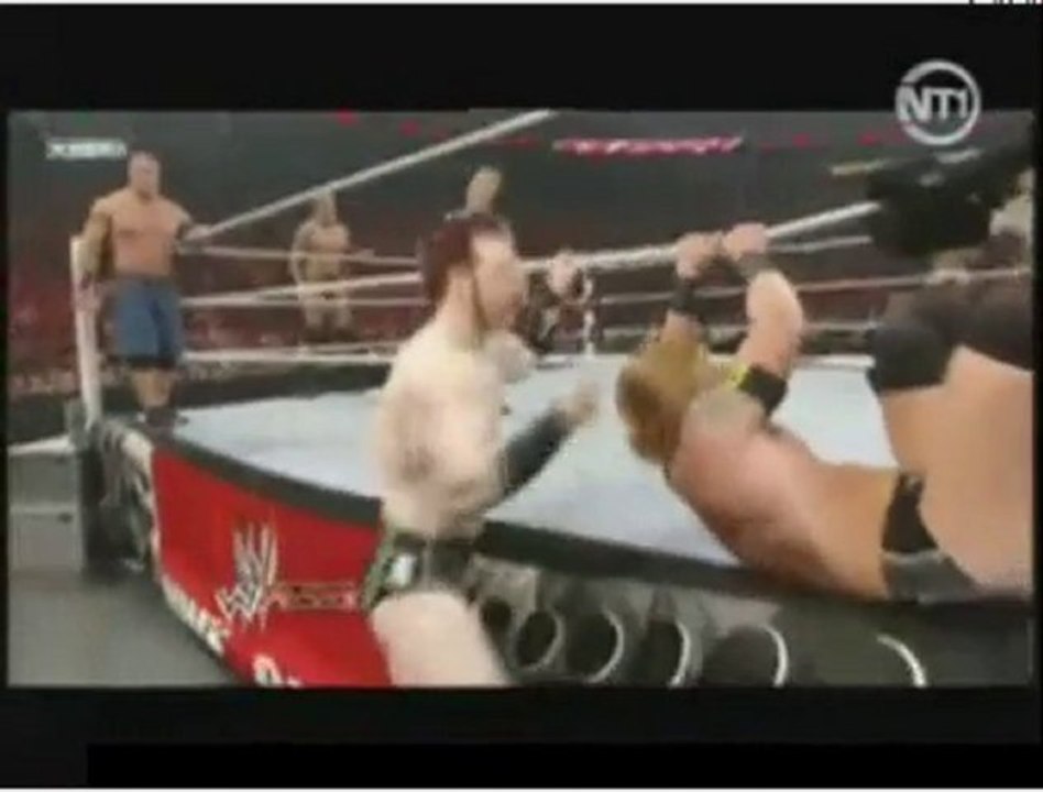 Nexus vs Cena, Orton, Shemus, Edge et Jericho
