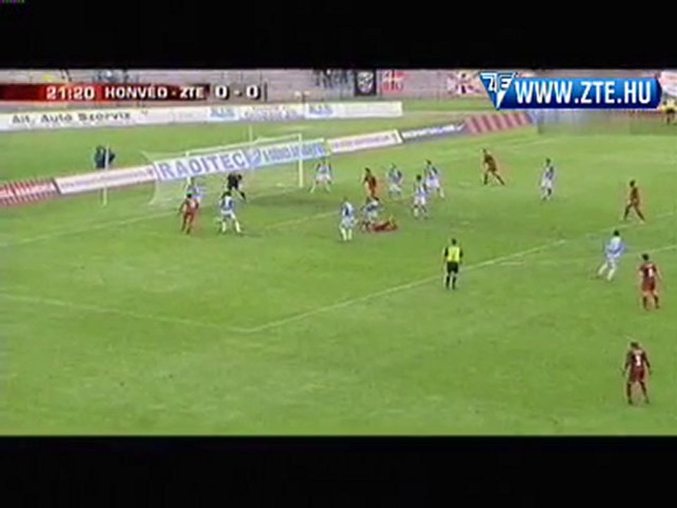 2010.09.11 www.zte.hu Bp.Honvéd - ZTE FC 1-0