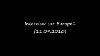 Shy'm en interview sur Europe1 - le 11 septembre 2010