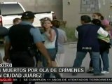 Ola de crímenes en Ciudad Juárez, deja otros 24 muertos