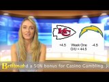 Monday Night Football Betting Odds Cheifs vs Chargers