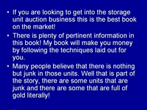 Making Money A-Z with Storage Auctions!