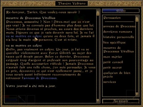 Jouons à Morrowind - 006 (1/2) Justice expéditive