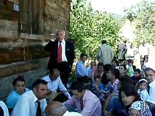 Şinasi BOZKURT'un duygu dolu konuşması.
