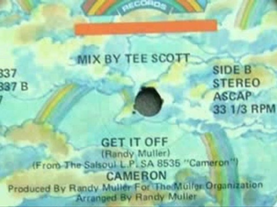 80's disco music - Rafael Cameron - Get It Off 1980