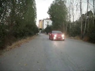 Van'da Bulunan El Yapımı Ferrari 512T  Müthiş Gösteri