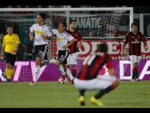 Cesena 0-2 AC Milan Ibrahimovic penalty-miss