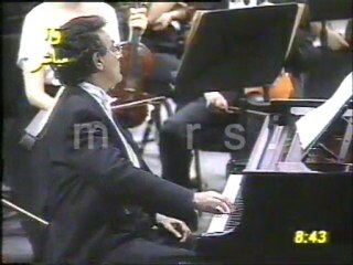 Pianist Ramzi Yassa , with Cairo symphonic orchestra
