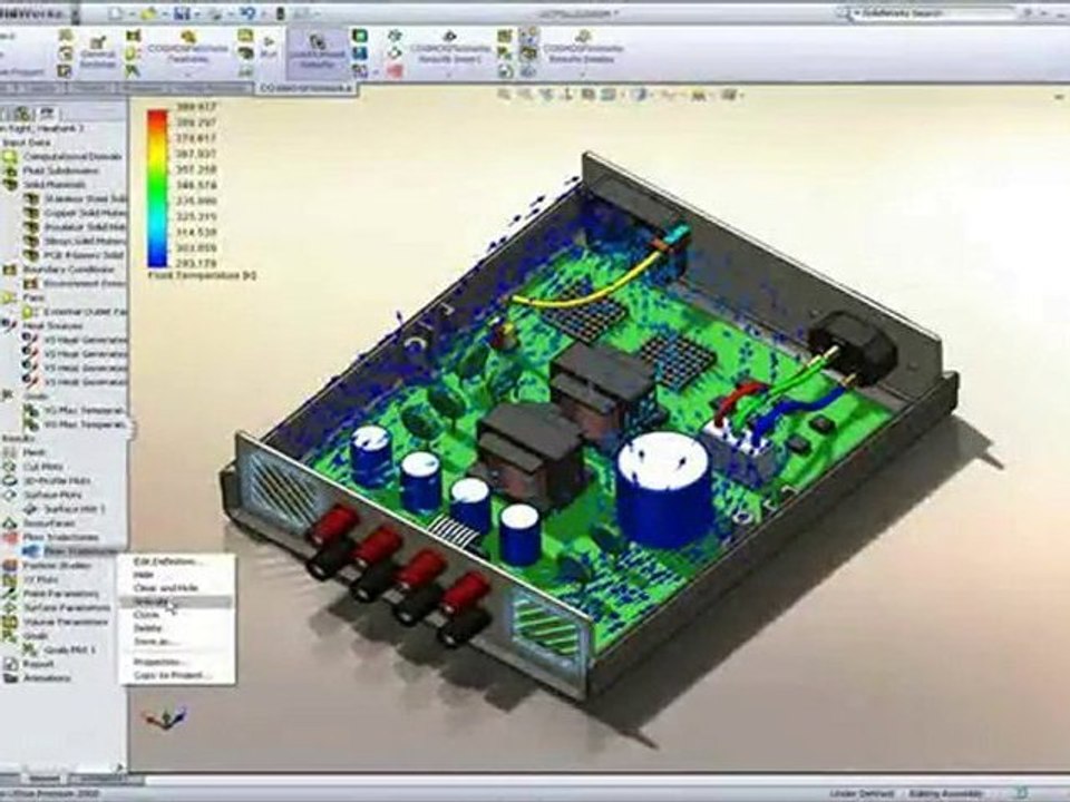 Simulation avec SolidWorks