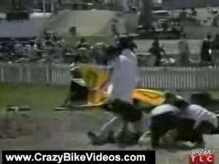 Crazy Bike Videos: Bad Motocross Wreck