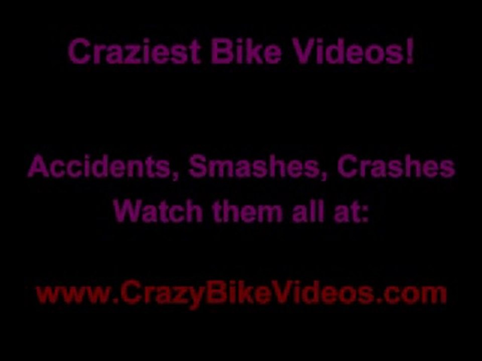 Crazy Bike Videos: Biker Faceplants Truck