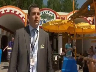Reportage France 3 au Parc Astérix - Juillet 2010