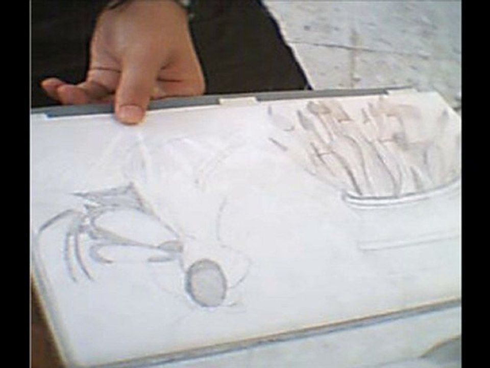 KARA KALEM RESİMLERİ