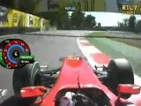 F1 2010 Italie / Q3 : Alonso Onboard Pole Lap