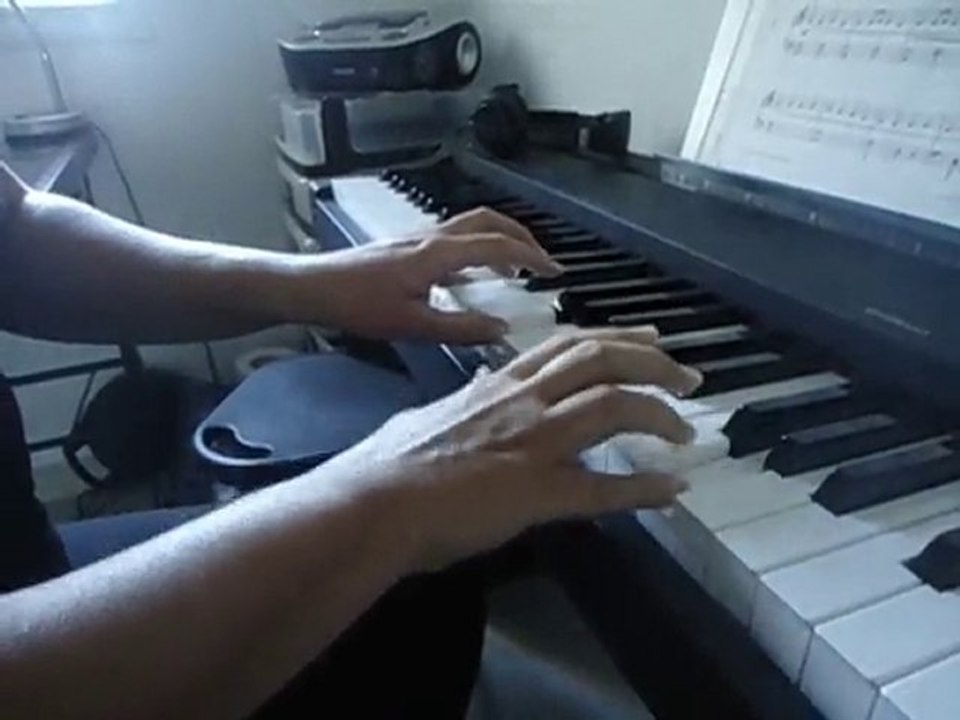 Maman joue du piano