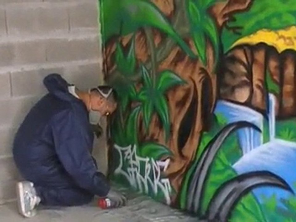 Fresque Paysage Pouymas-Haut Corrèze (09.09.2010)