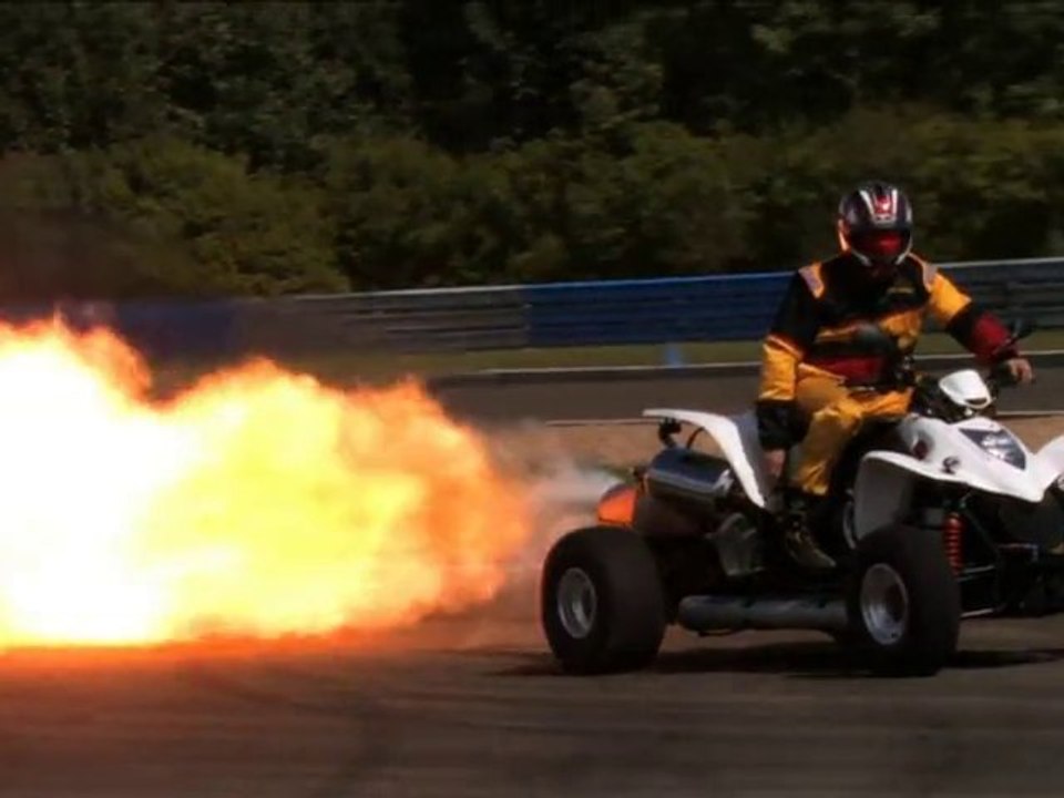 Dragster à réaction "Dragspeed"