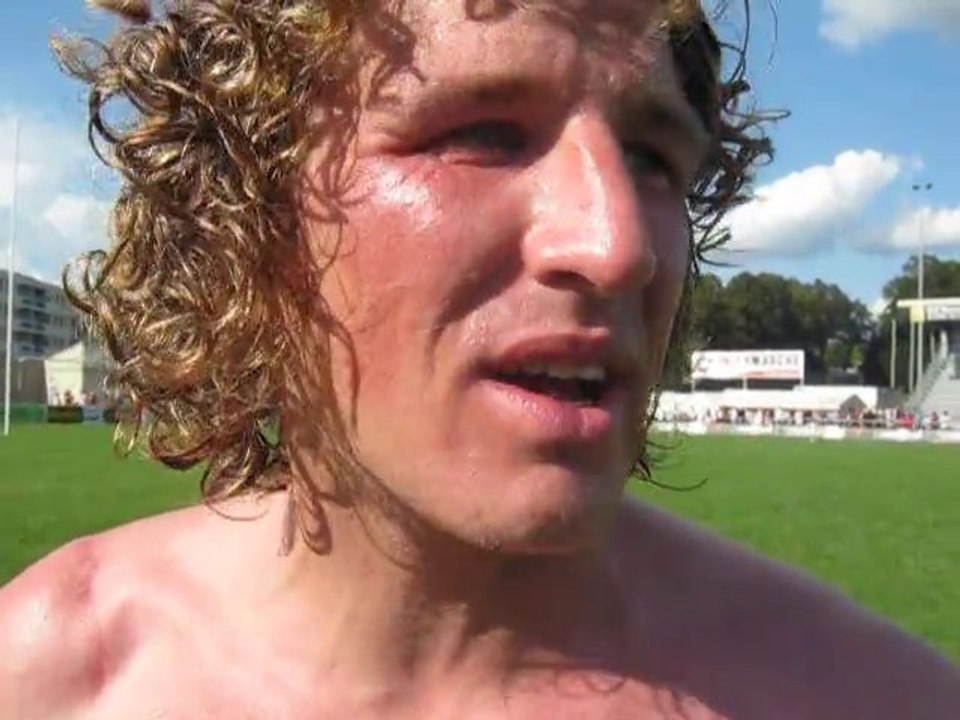 Rugby - Reaction de Tournecuillert après USB - Suresnes