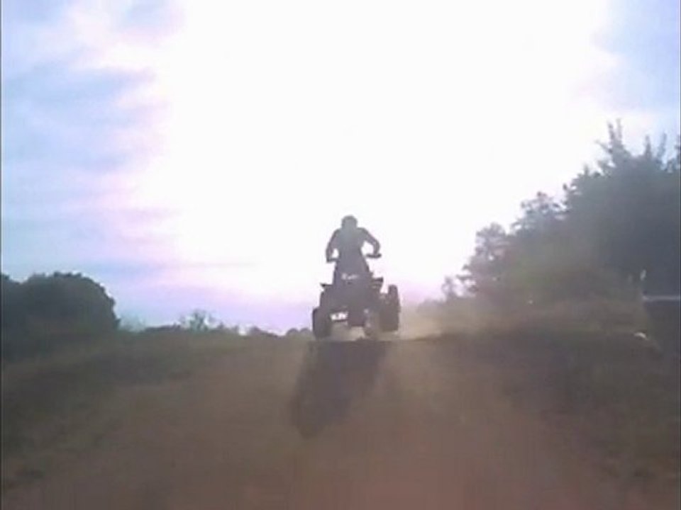 depart course de BRASSY quad 2010