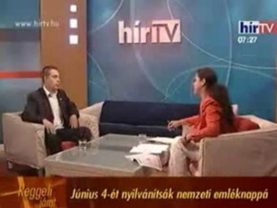 Vona Gábor - 2007. június 4, hírTV - Reggeli Járat