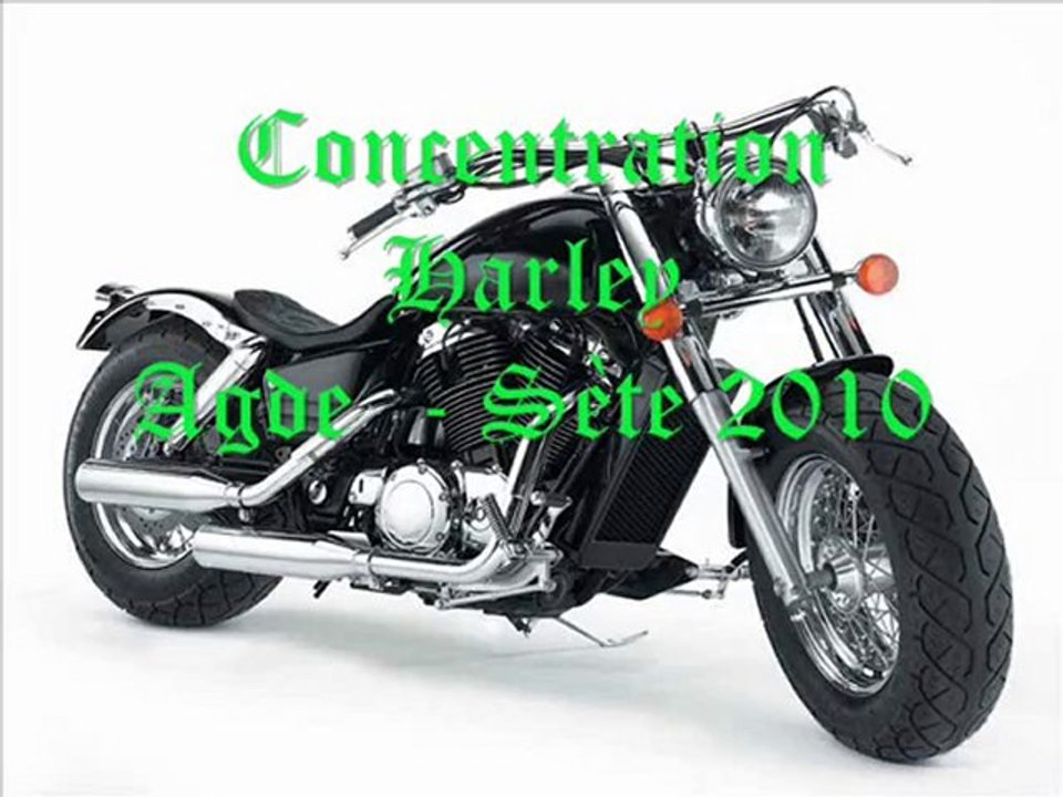 concentration Harleys 2010 Agde - Sète