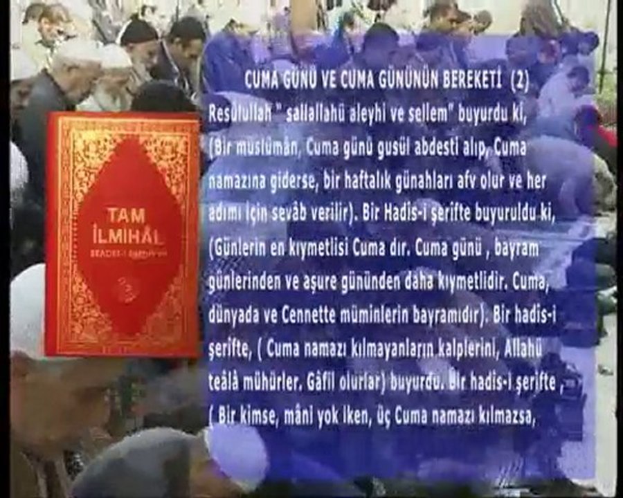 Cuma günü ve Cuma gününün bereketi (2)