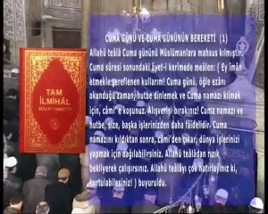 Cuma günü ve cuma gününün bereketi anlatılmaktadır-1