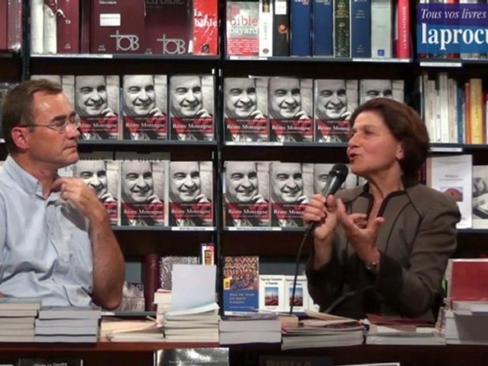 Marie-Joëlle Guillaume présente son livre sur Rémy Montagne