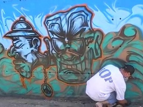 Vidéos 1 Graffiti 2 Perso Lloret de Mar-Espagne (20.08.2010)