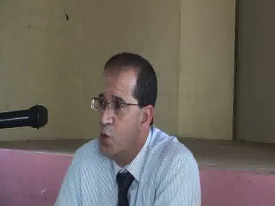 النائب الاقليمي ابو ضمير في لقاء تواصلي  بثانوية عبد المومن