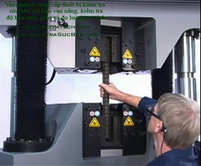 Thử kéo cốt thép trên máy Instron 1000HDX