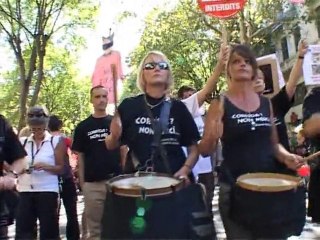French anti-bullfighting activists stage march