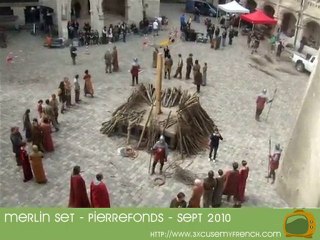 Merlin's set France - SPOILER S03E09