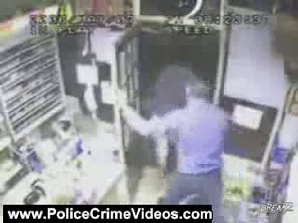 Police Crime Videos: knocked Out Robbery