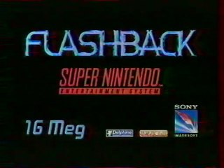 Publicité Flashback Super Nintendo 1996
