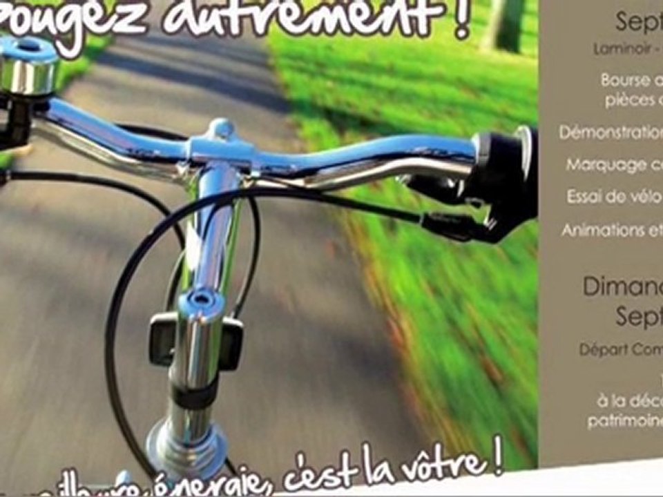 TOUS A VELO A DECAZEVILLE LES 18 ET 19/09