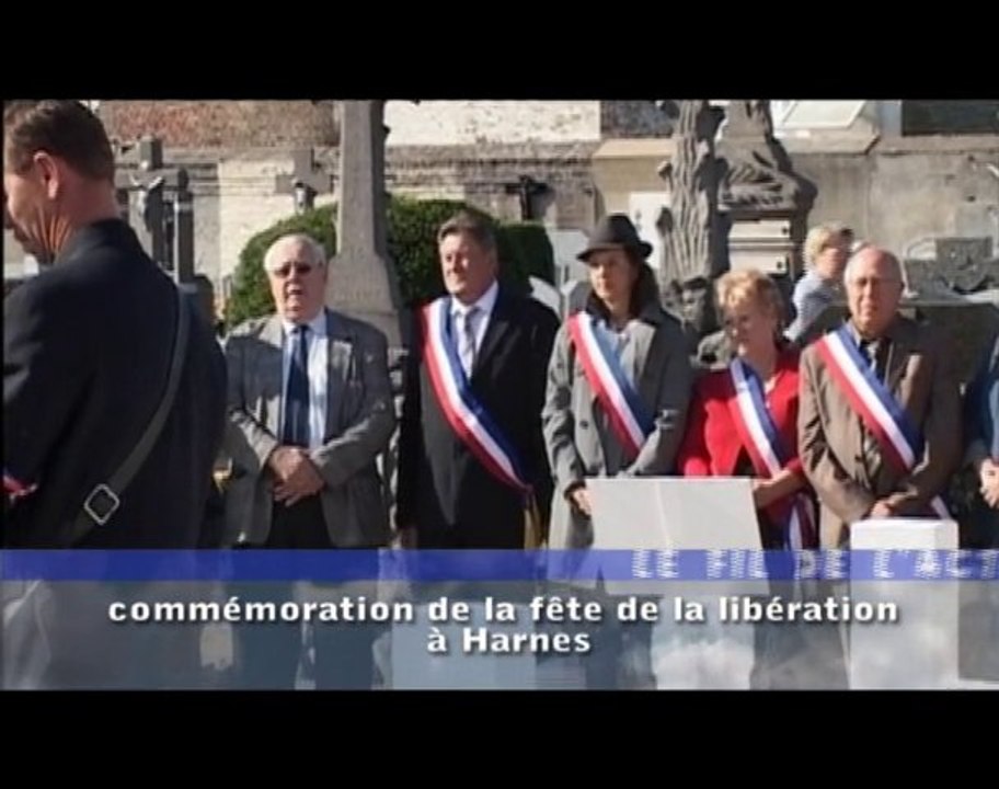 Fil de l'Actu commémoration de la libération de Harnes