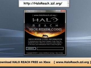 HALO REACH GIVEAWAYS!! FREE DOWNLOAD ON XBOX360 CODES