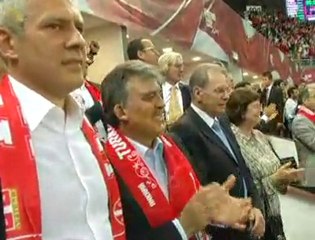 Cumhurbaşkanı Gül, 2010 Dünya Basketbol Şampiyonasında