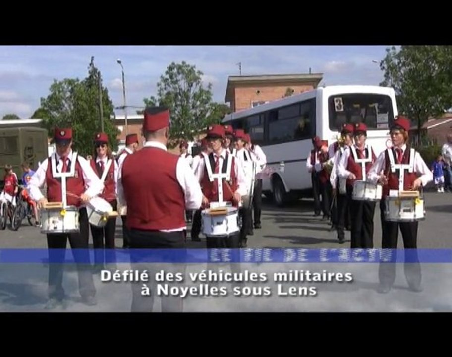 Fil de l'Actu Défilé de véhicules militaires Noyelles/s/Lens