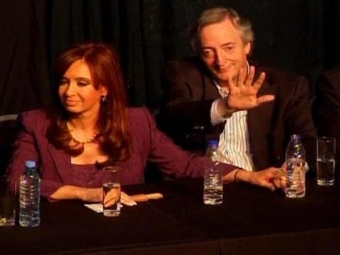 Argentine Power Broker Nestor Kirchner in Hospital