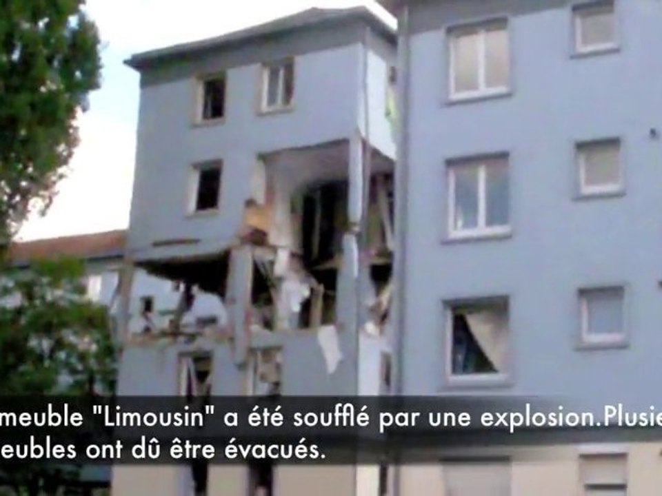 Douai : explosion d'un immeuble au faubourg de Béthune