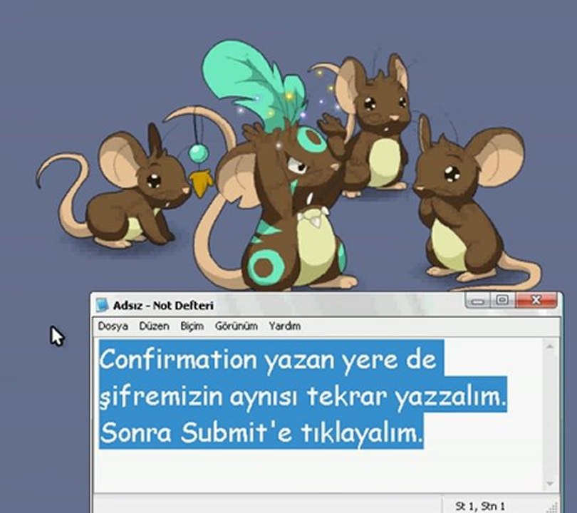 Transformice Kayıt Olmak